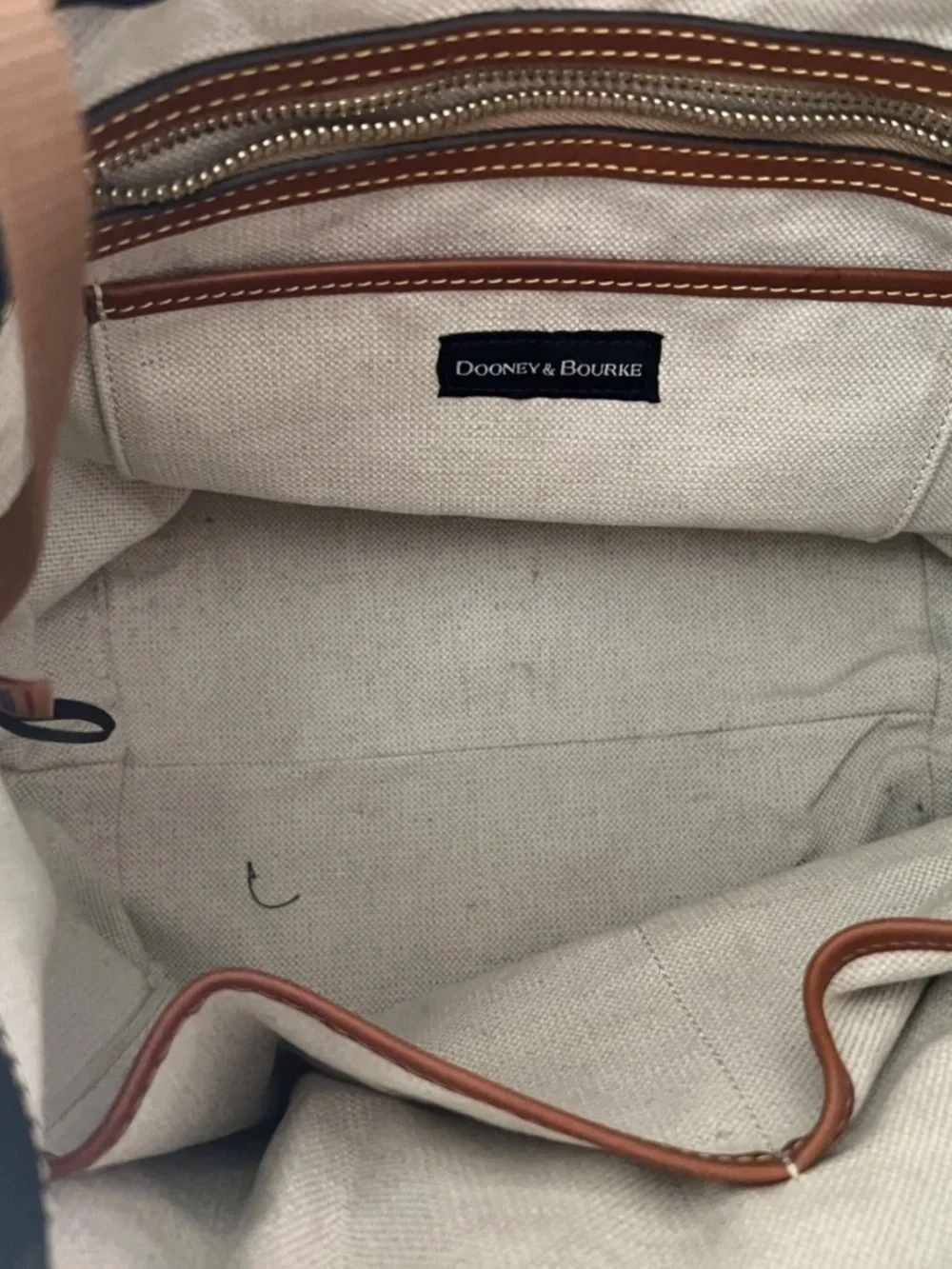 Dooney & Bourke Drawstring Bucket Sling Shoulder Bag With Dust Bag Included